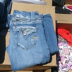 Miss Me Jeans w Camo patches